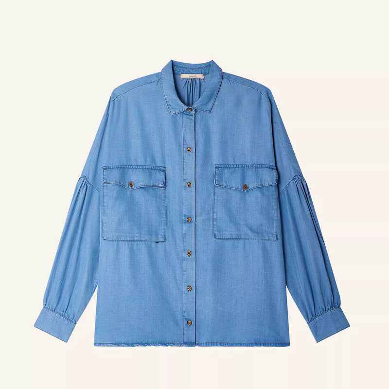 Botania Shirt provencia blue Sessùn