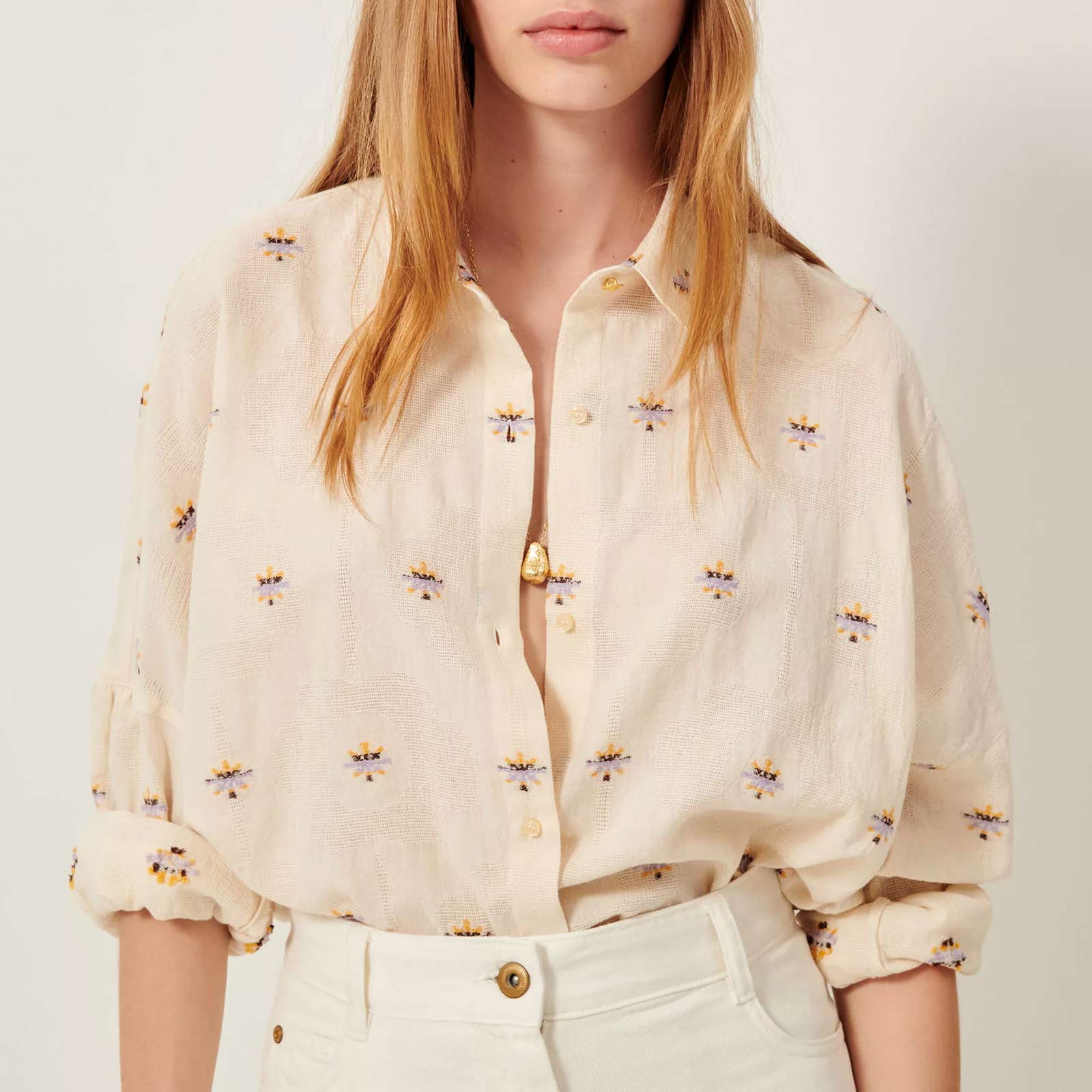 Botenzo Blouse whibloom