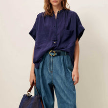 Camille Shirt bleu emilienne Sessùn