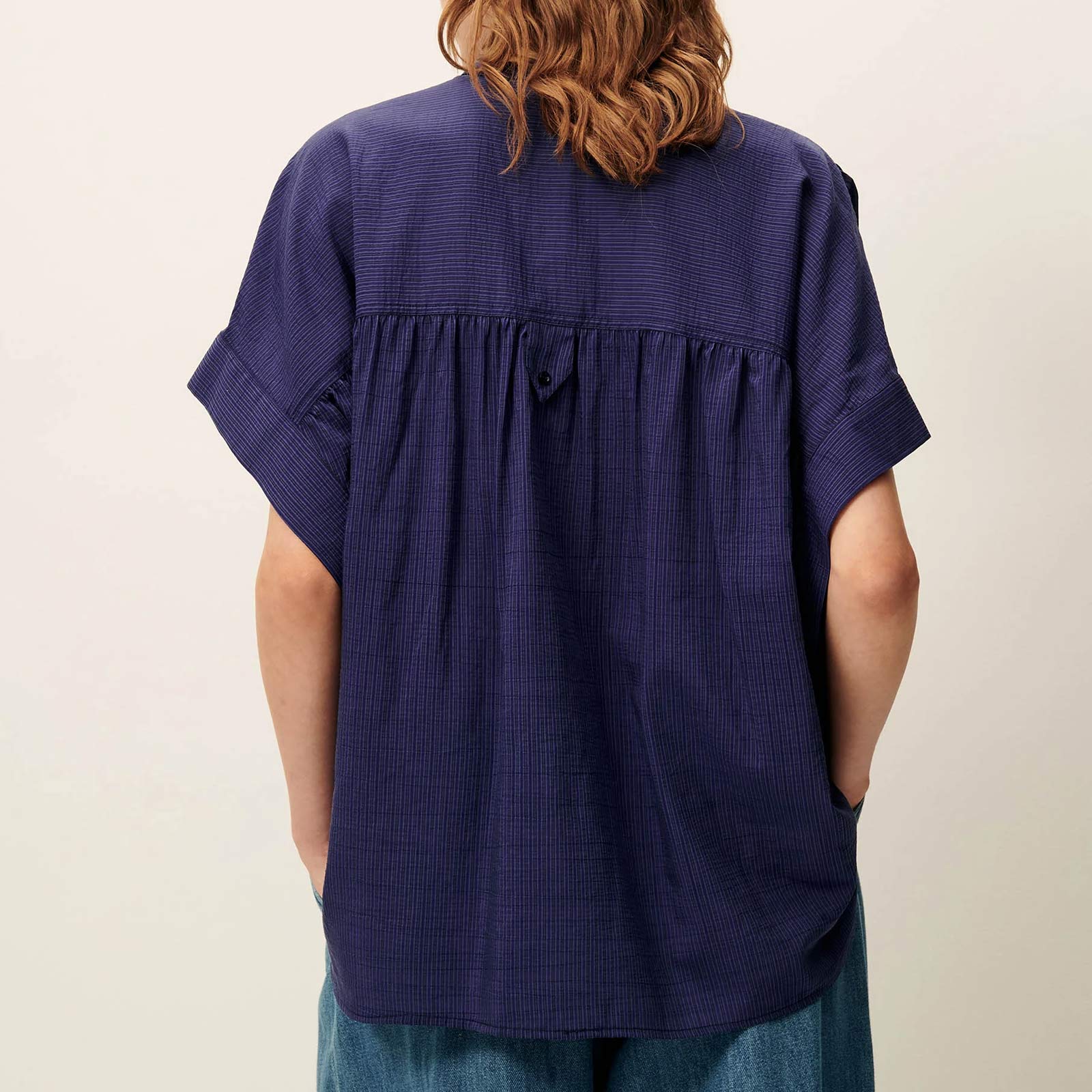 Camille Shirt bleu emilienne Sessùn