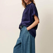 Camille Shirt bleu emilienne Sessùn