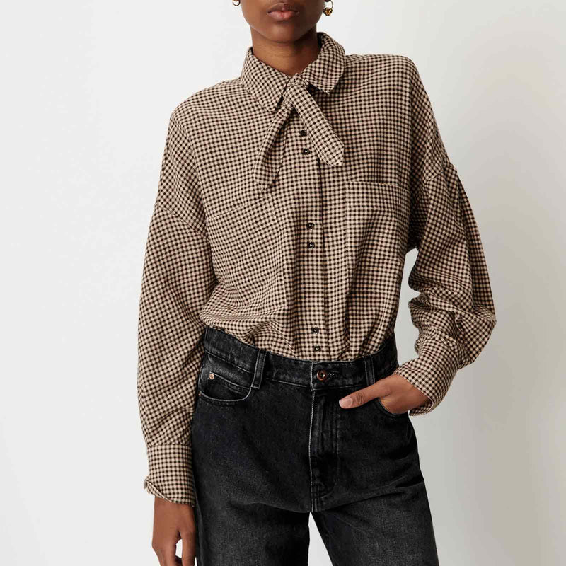 Cecily Blouse ebonysand