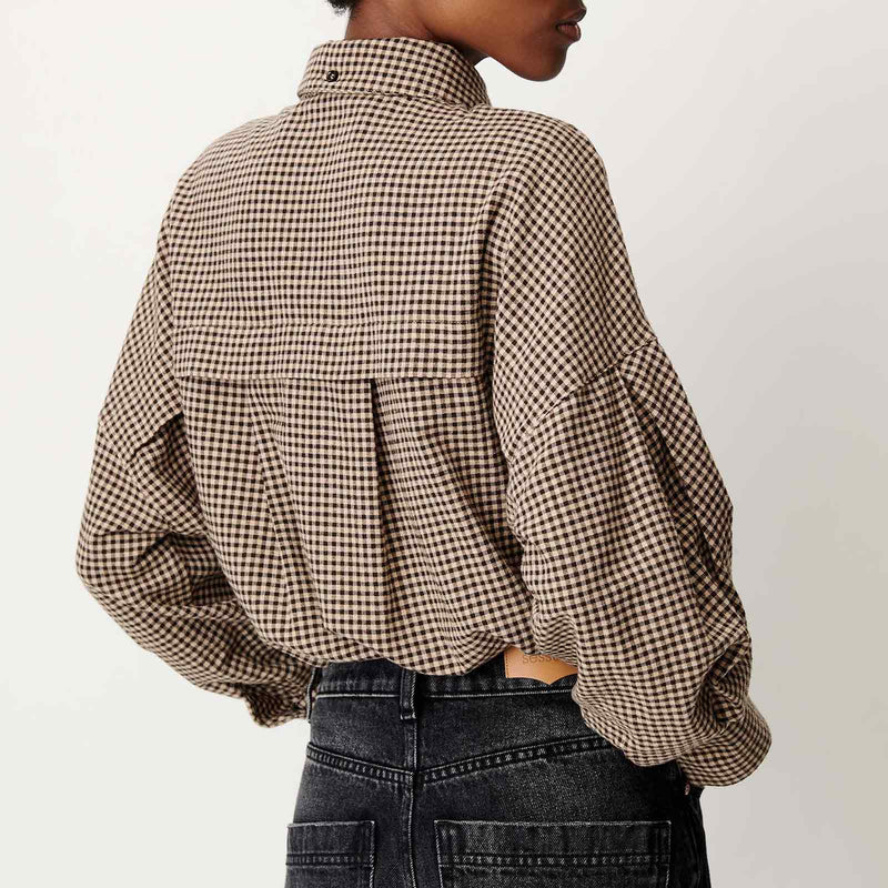 Cecily Blouse ebonysand