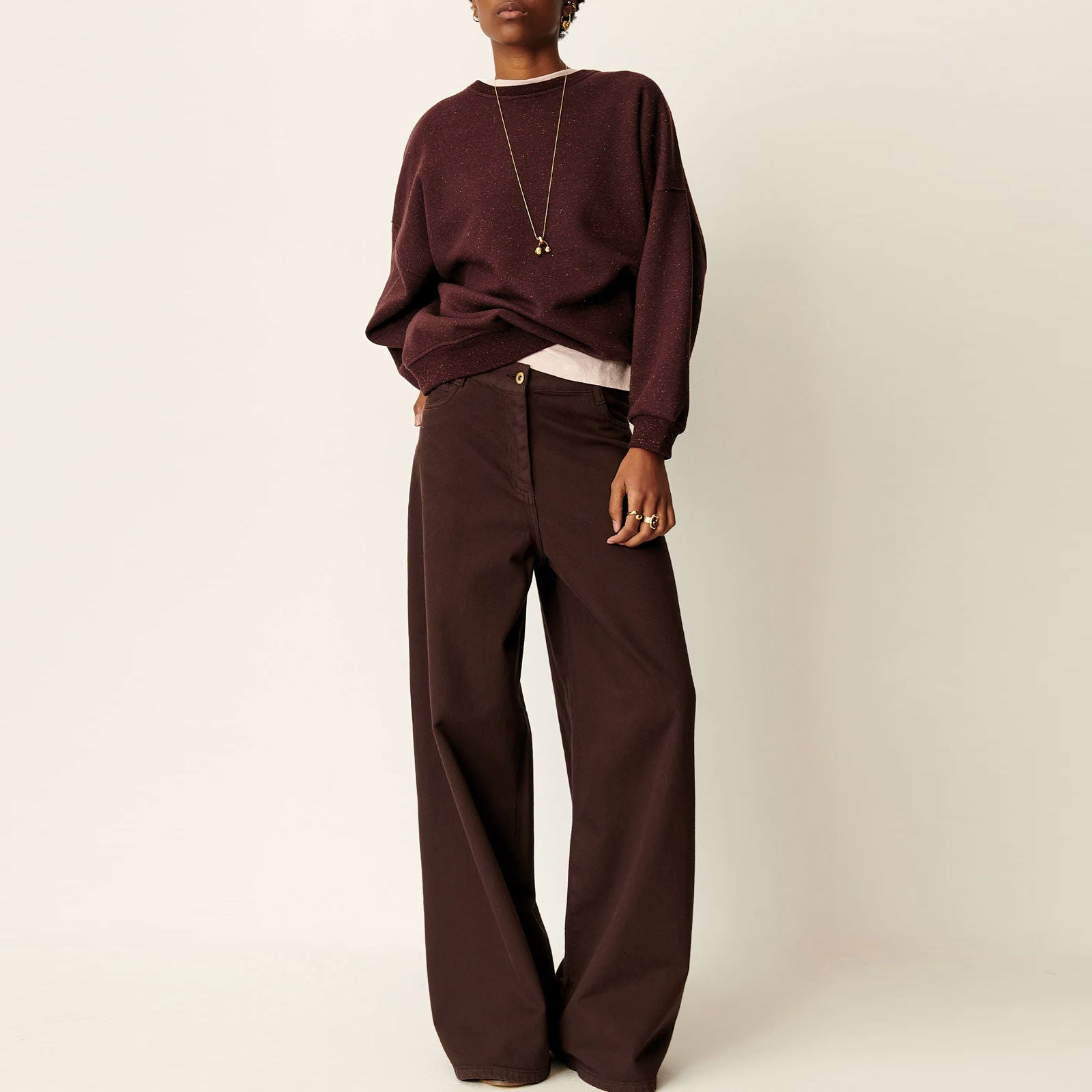 Chebbi Oversized Sweat ganache