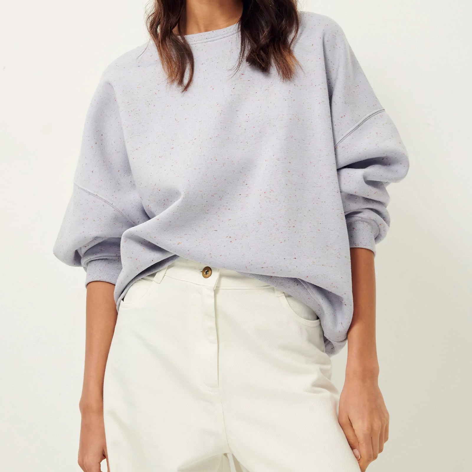 Chebbi Oversized Sweat sweet orchid