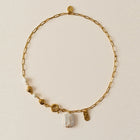 Choya Pearl R Necklace doré Sessùn