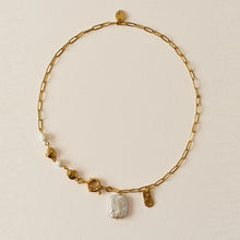 Choya Pearl R Necklace doré Sessùn