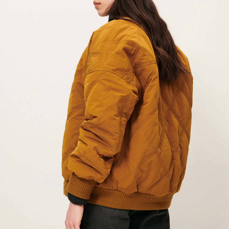 Coal River Bomber Jacket bronze Sessùn