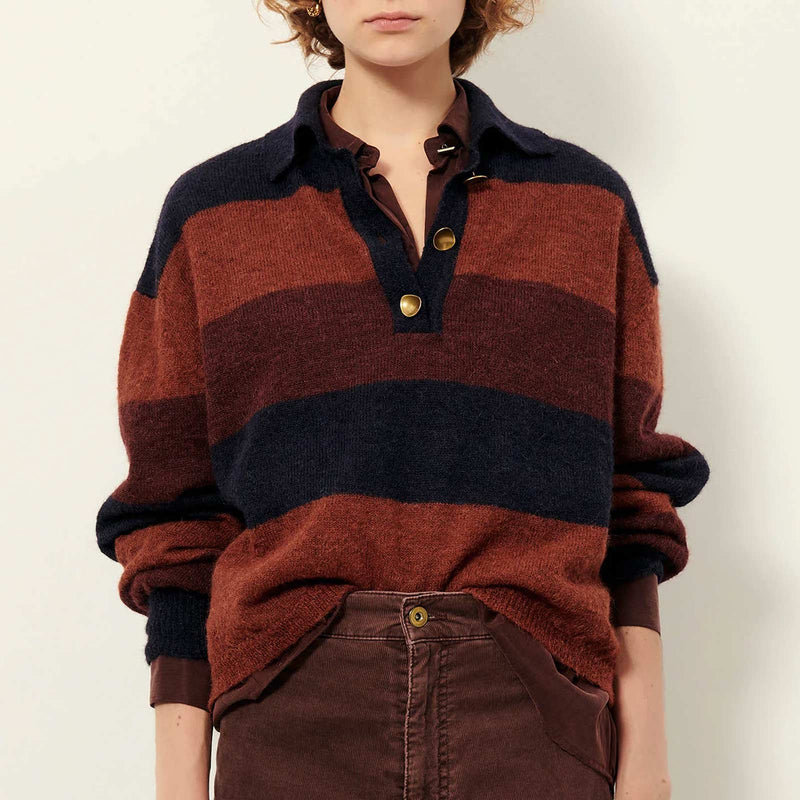 Cobby Jumper navy/crust Sessùn