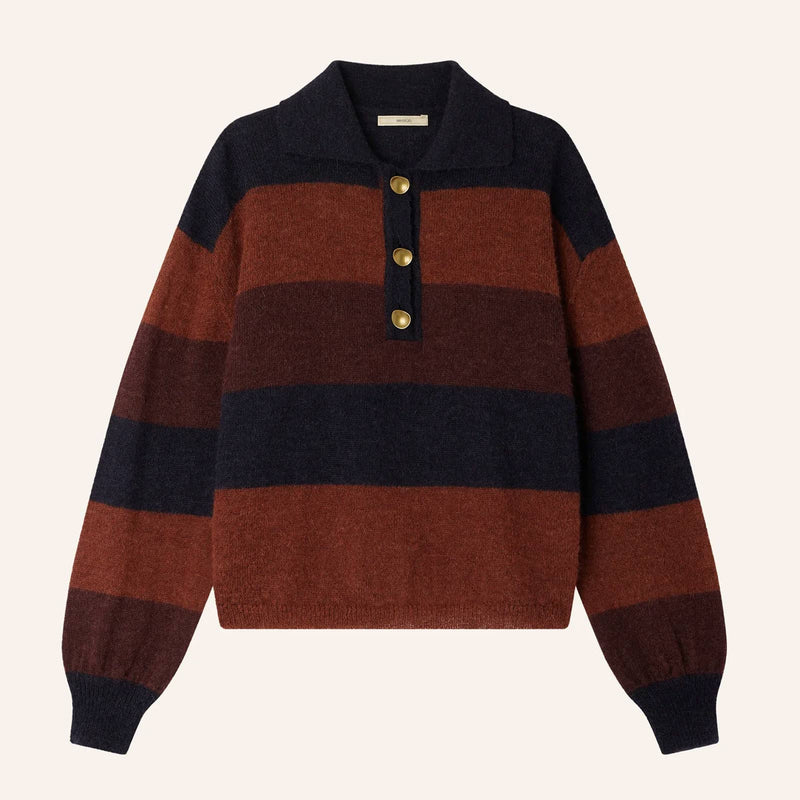 Cobby Jumper navy/crust Sessùn