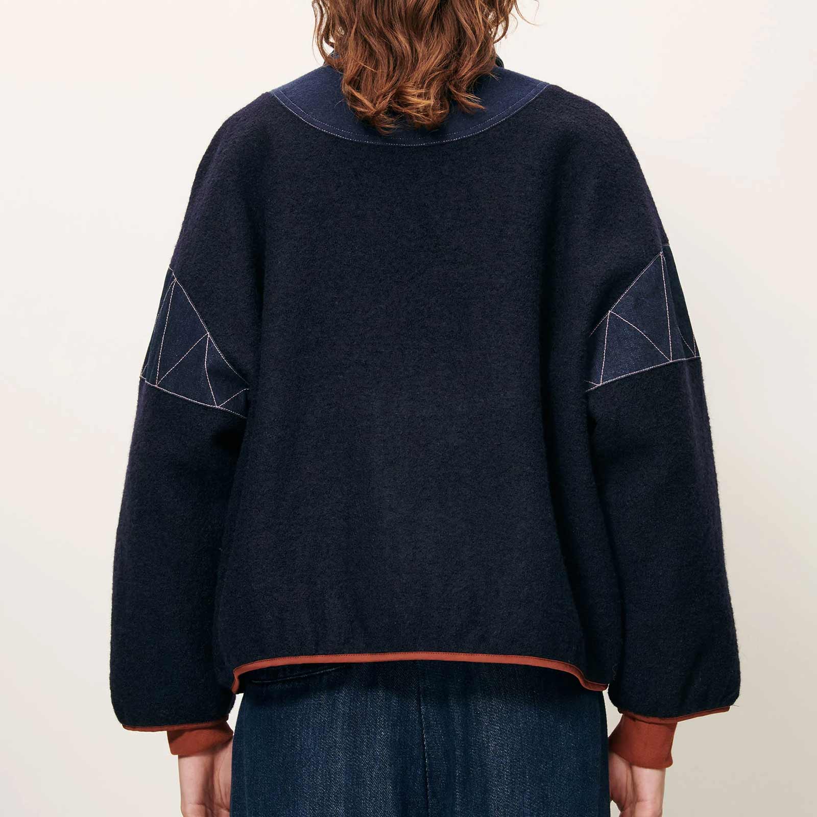 Cold Night Jacket mood indigo Sessùn
