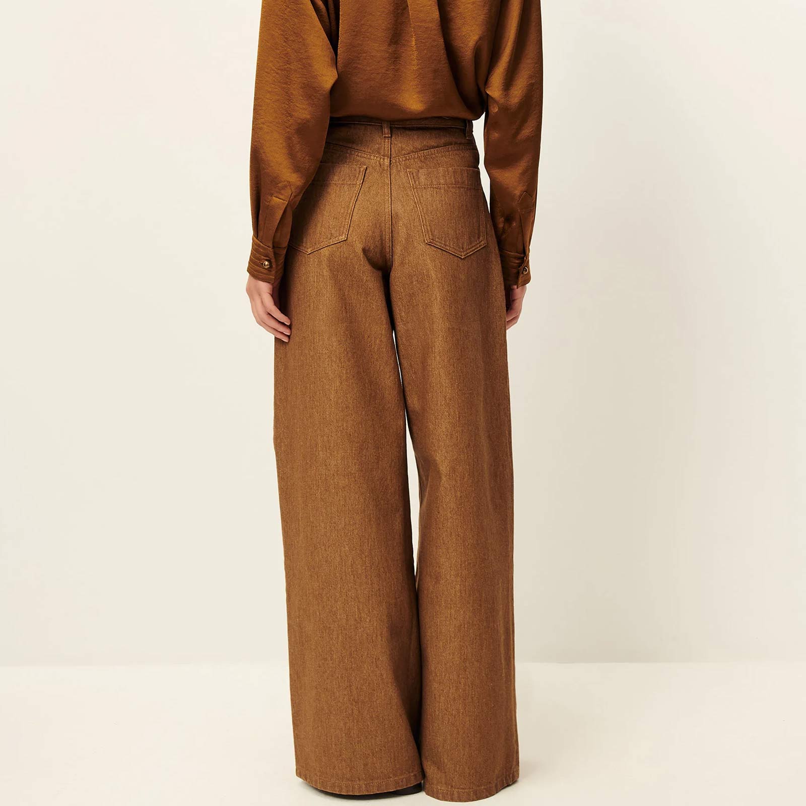 Dalt 5 Pocket Jeans bronze Sessùn