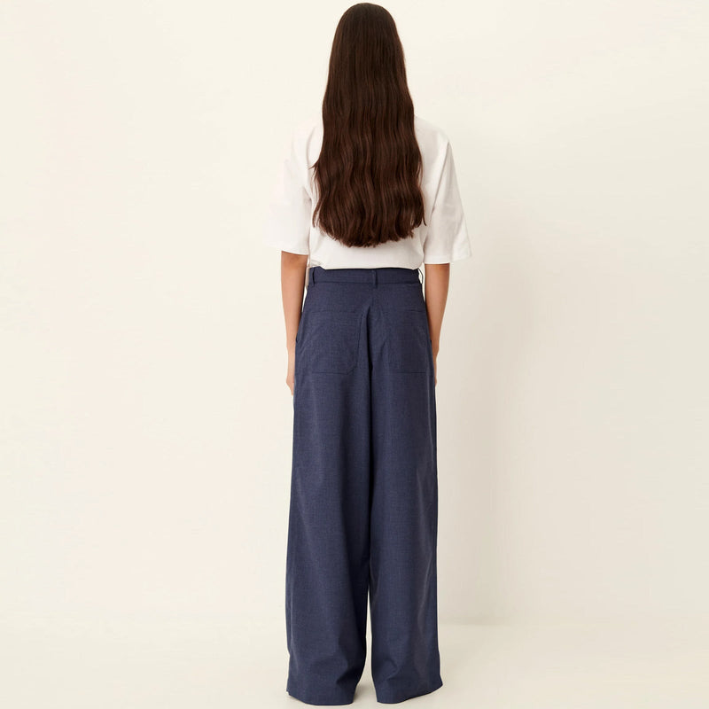 Dasum Wide Pants blazer blue Sessùn