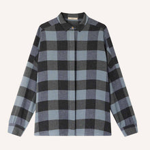 Deliwool Shirt smocky blue Sessùn