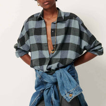 Deliwool Shirt smocky blue Sessùn
