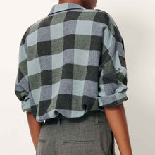 Deliwool Shirt smocky blue Sessùn