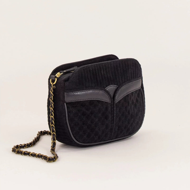 Divine Velvet Bag black