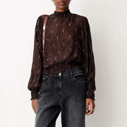 Duchess Blouse coffea domiu