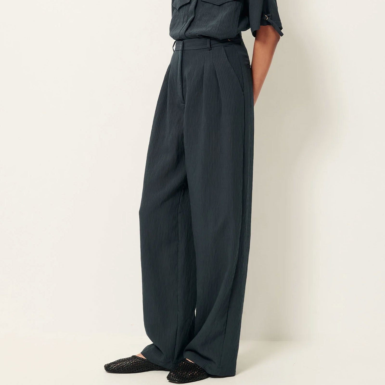Emisun Pants smoke green Sessùn