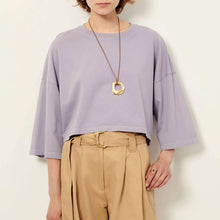 Epoteiro Oversize Tee Shirt lila stone Sessùn
