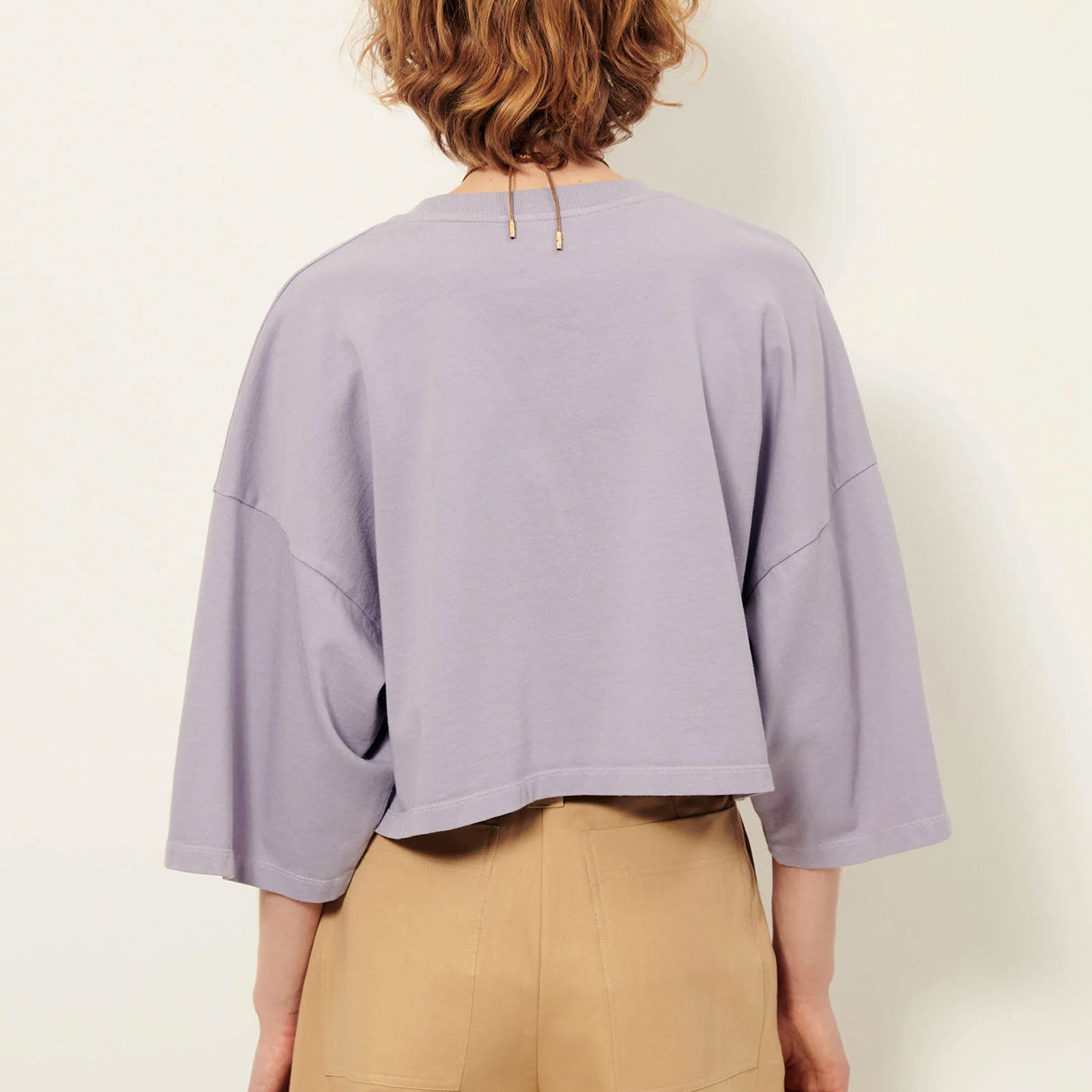 Epoteiro Oversize Tee Shirt lila stone Sessùn