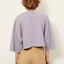 Epoteiro Oversize Tee Shirt lila stone Sessùn