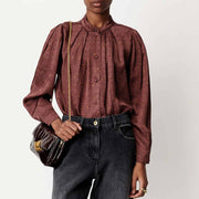 Esperanzo Blouse ambrune tiemood