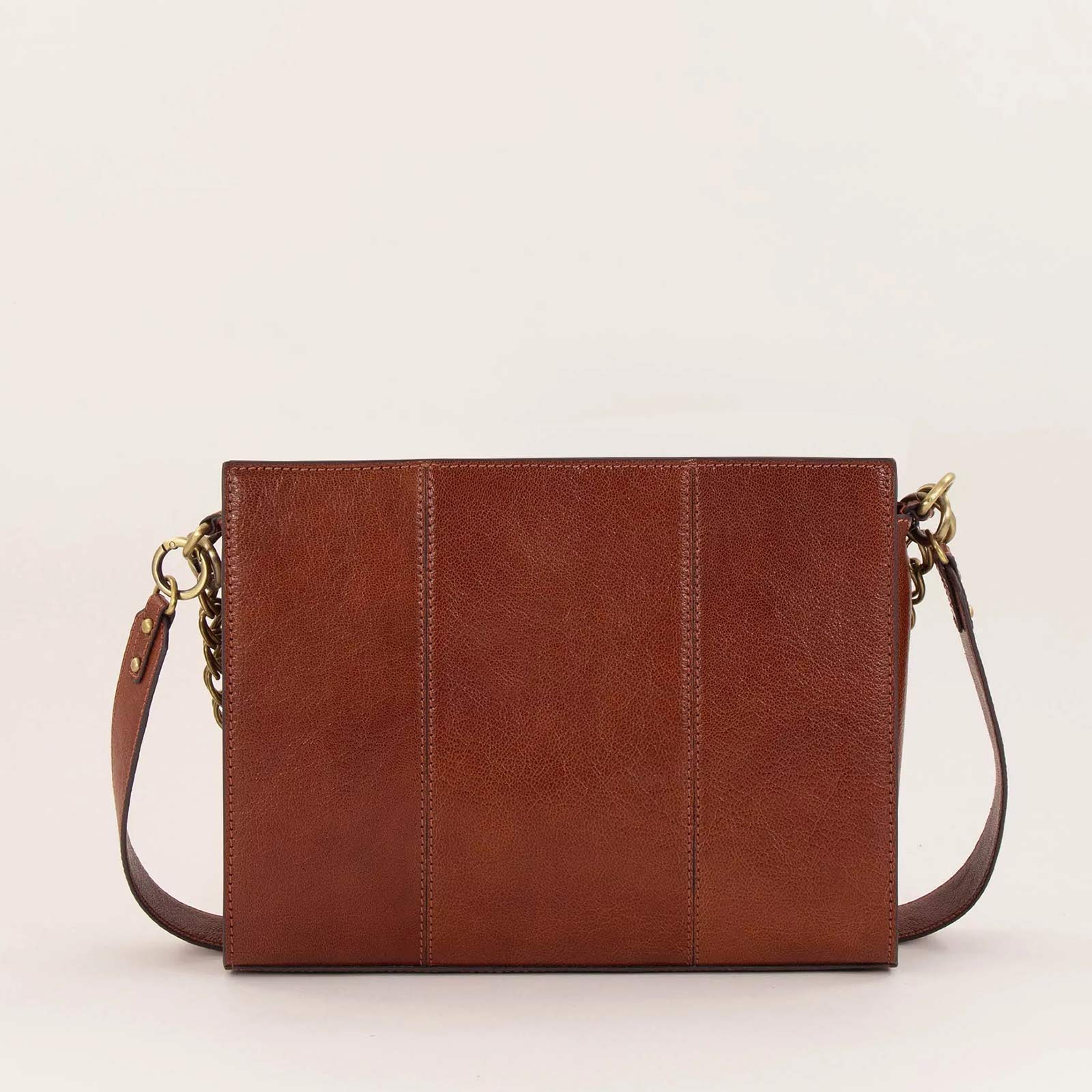 Farawa Leather Bag deep tan