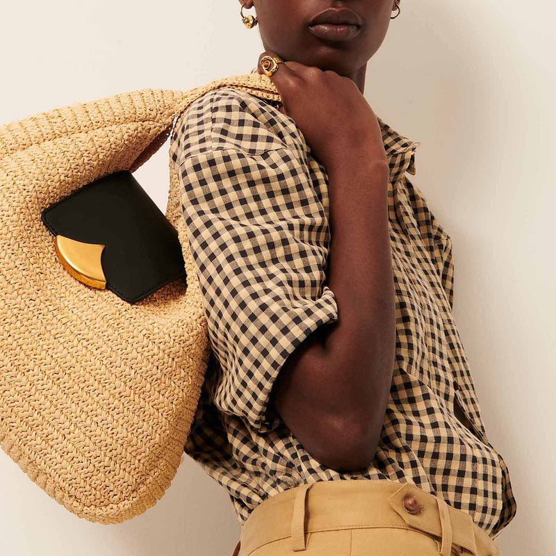 Florentina Blouse sandblack Sessùn