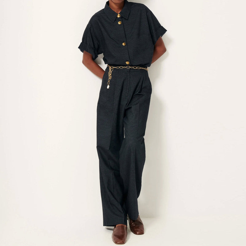 Hojika Pants indigo blue Sessùn
