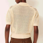 Horizonte SS Polo Jumper sand Sessùn