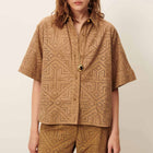 Kaia Embroidered Shirt pampa Sessùn