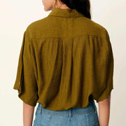 Kalya Shirt agave green Sessùn