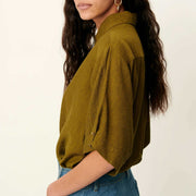 Kalya Shirt agave green Sessùn