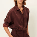 Lady D Blouse moka Sessùn