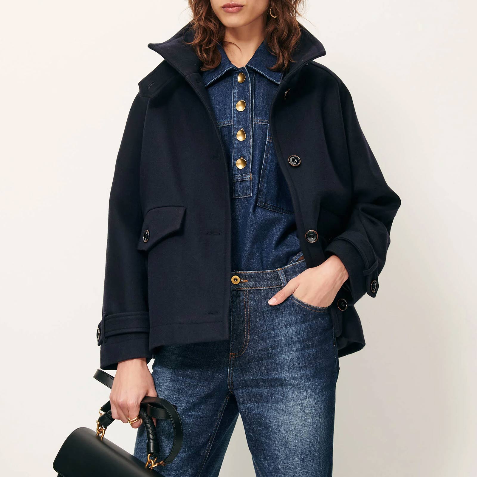 Lee Wooly Jacket navy Sessun