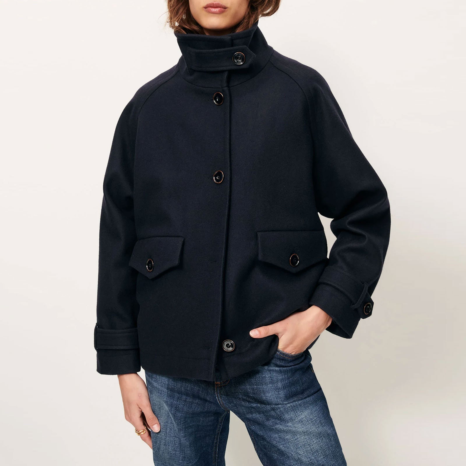 Lee Wooly Jacket navy Sessun