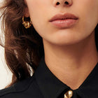 Leelo Earrings doré Sessùn