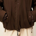 Livingcold Oversized Puff Jacket kaki brown