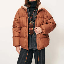 Livingstone Oversized Puff Jacket alezan Sessùn