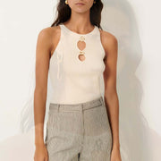 Lona Top fleur de sel
