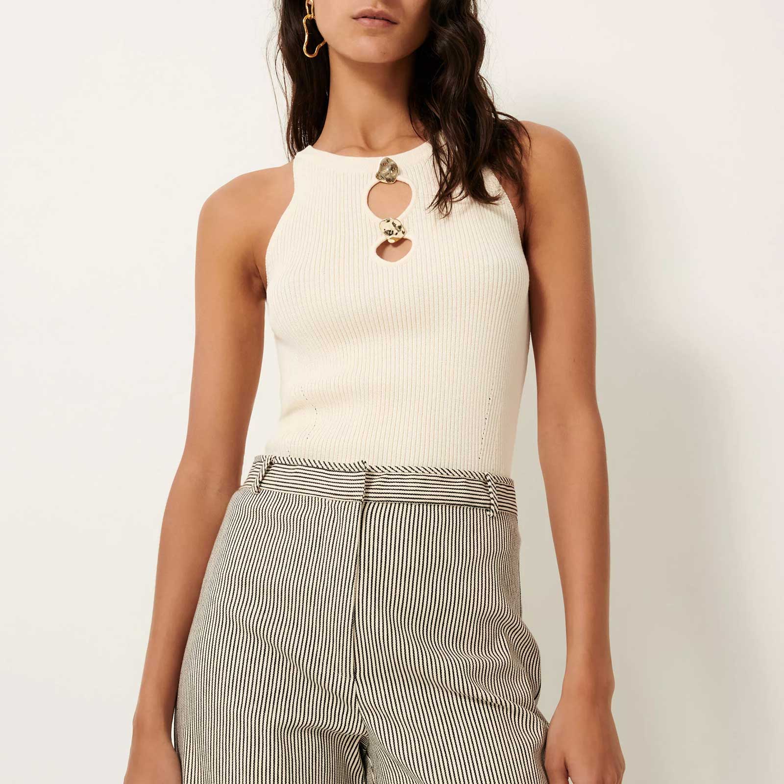Lona Top fleur de sel