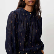 Lylee Blouse navy domiu