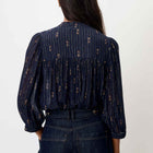 Lylee Blouse navy domiu