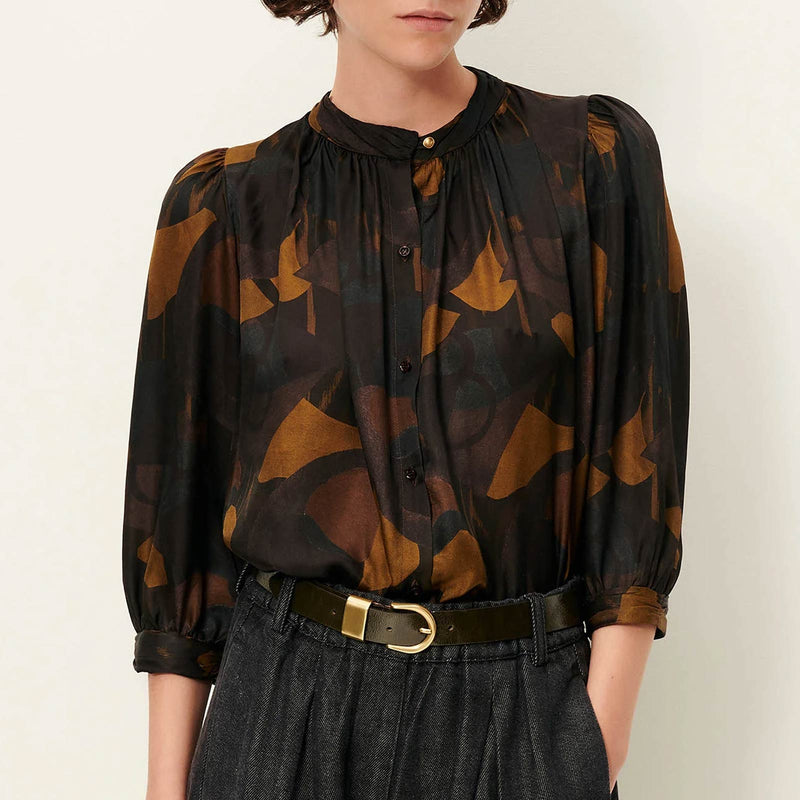 Lylist Blouse moss utamika Sessùn