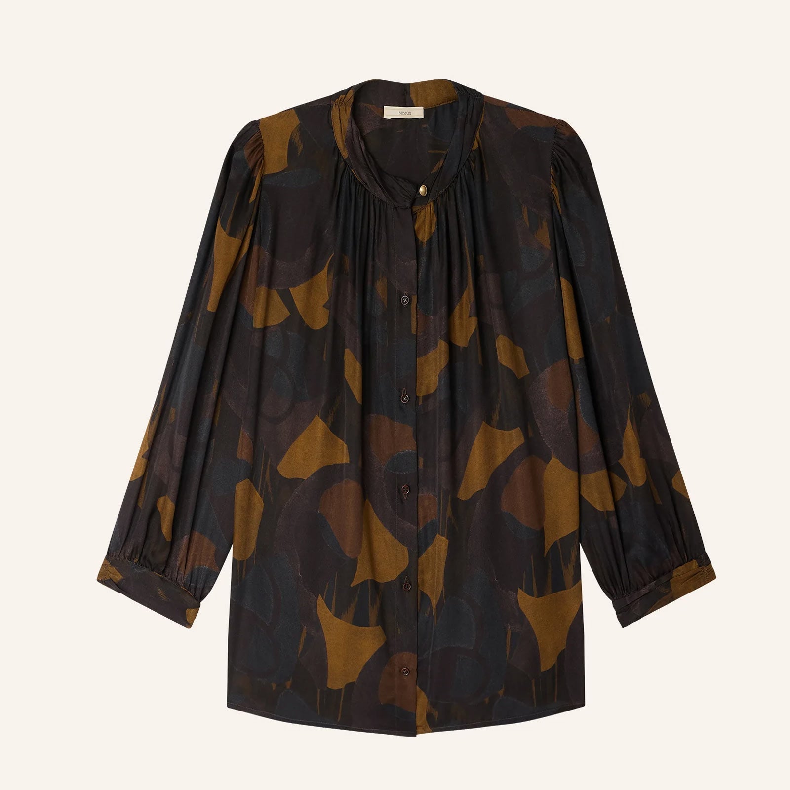 Lylist Blouse moss utamika Sessùn