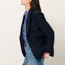 Madawool Wooly Jacket navy Sessùn