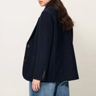 Madawool Wooly Jacket navy Sessùn