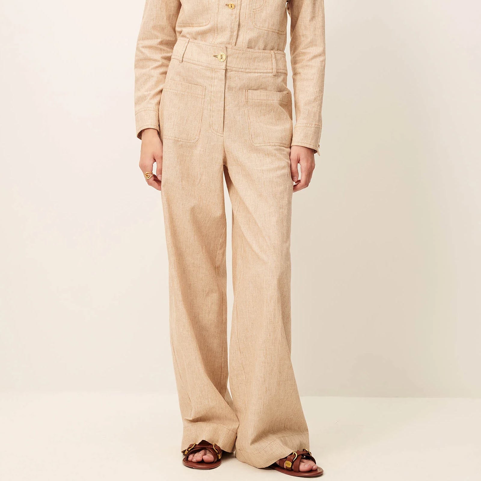 Manhatti Pants whiamber Sessùn