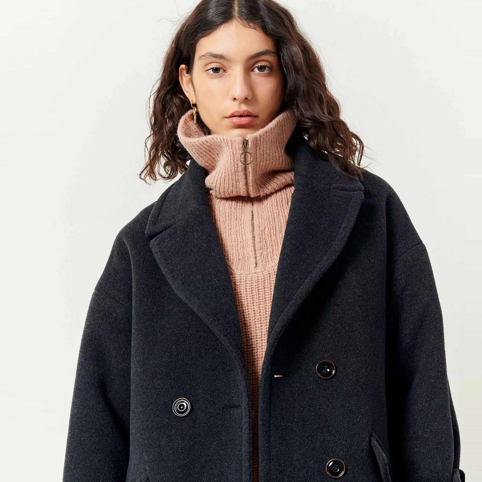 Mia Long Coat carbonella